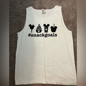 Disney Snack Goals Comfort Colors Tank Top